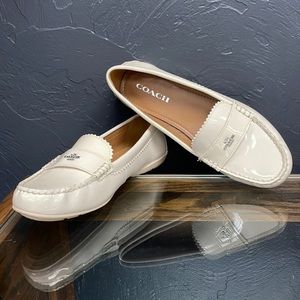 Coach Patent Leather Driving Mocs